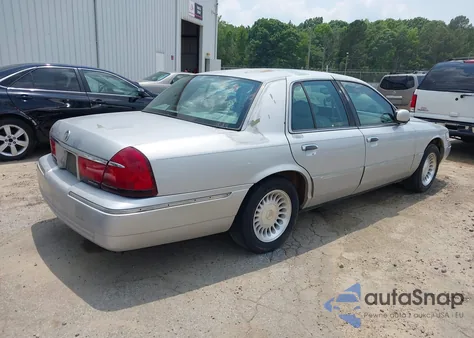 2002 Mercury Grand Marquis Ls из США, поврежденный, VIN 2MEFM75W82X657698